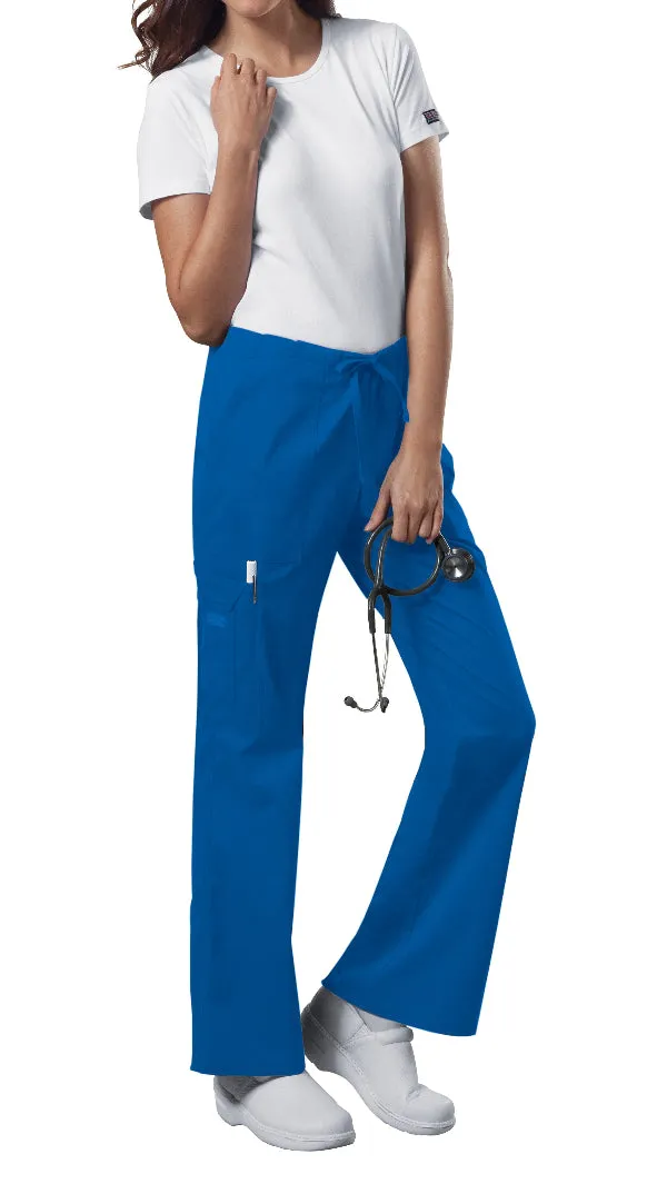 Mid Rise Drawstring Cargo Pant