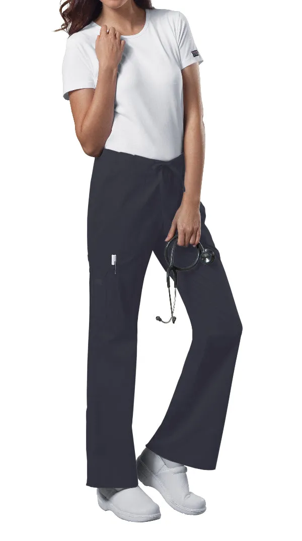 Mid Rise Drawstring Cargo Pant