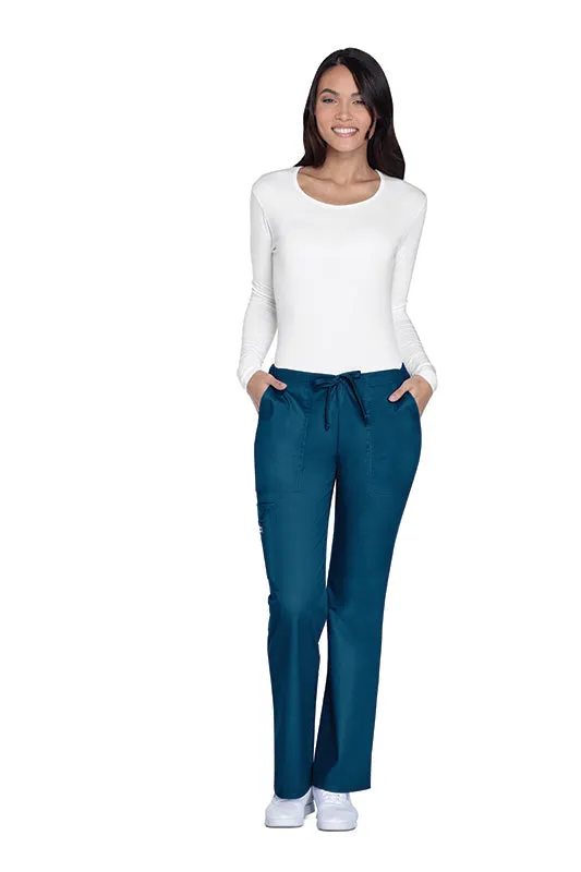Mid Rise Drawstring Cargo Pant