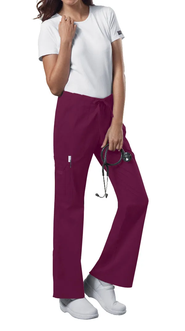 Mid Rise Drawstring Cargo Pant