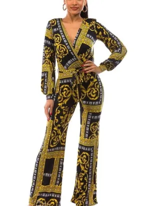 Milan Print Jumpsuit
