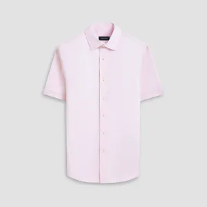 Miles Chambray Print OoohCotton Short Sleeve Shirt
