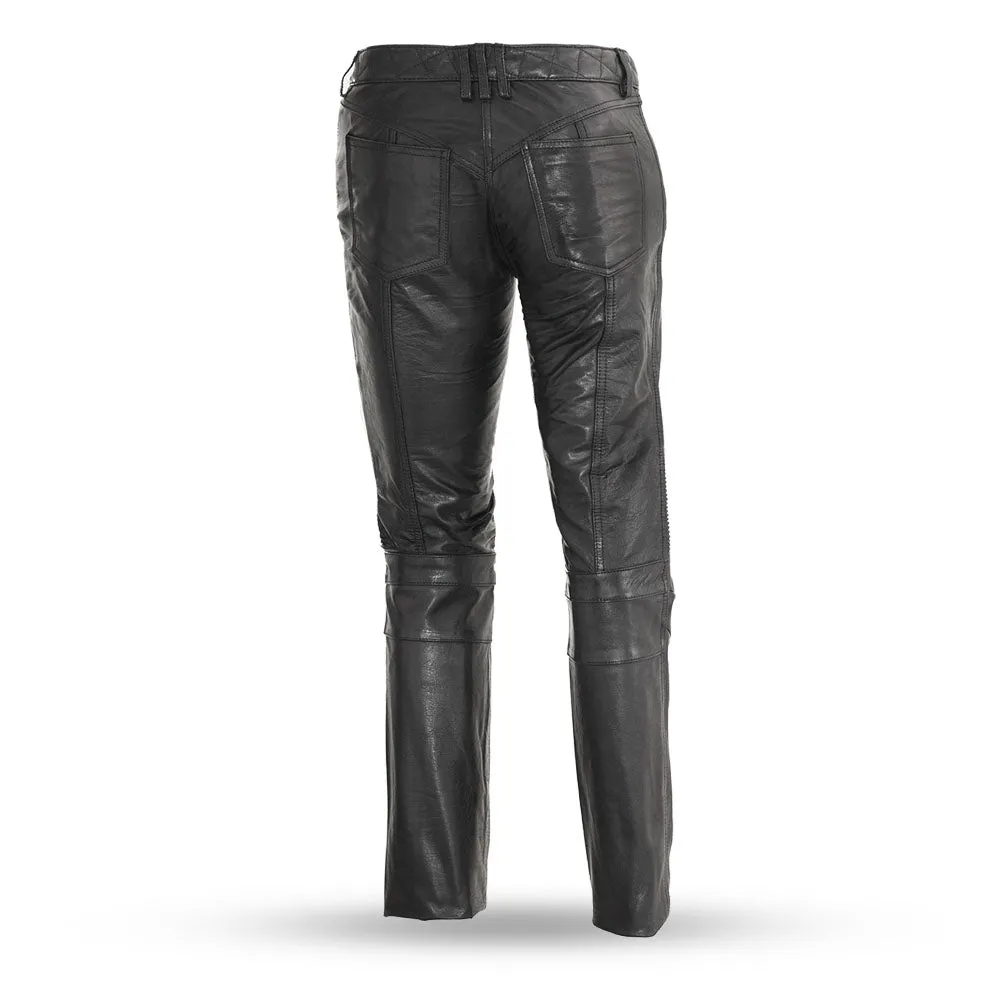 MISS SUNSHINE Motorcycle Leather Pants