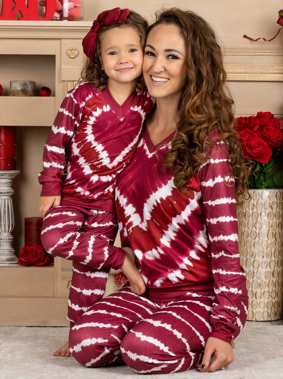 Mommy and Me I'm Bananas For You Loungewear Set