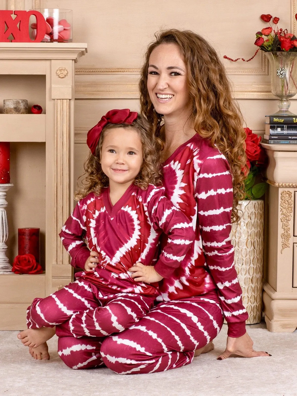 Mommy and Me I'm Bananas For You Loungewear Set