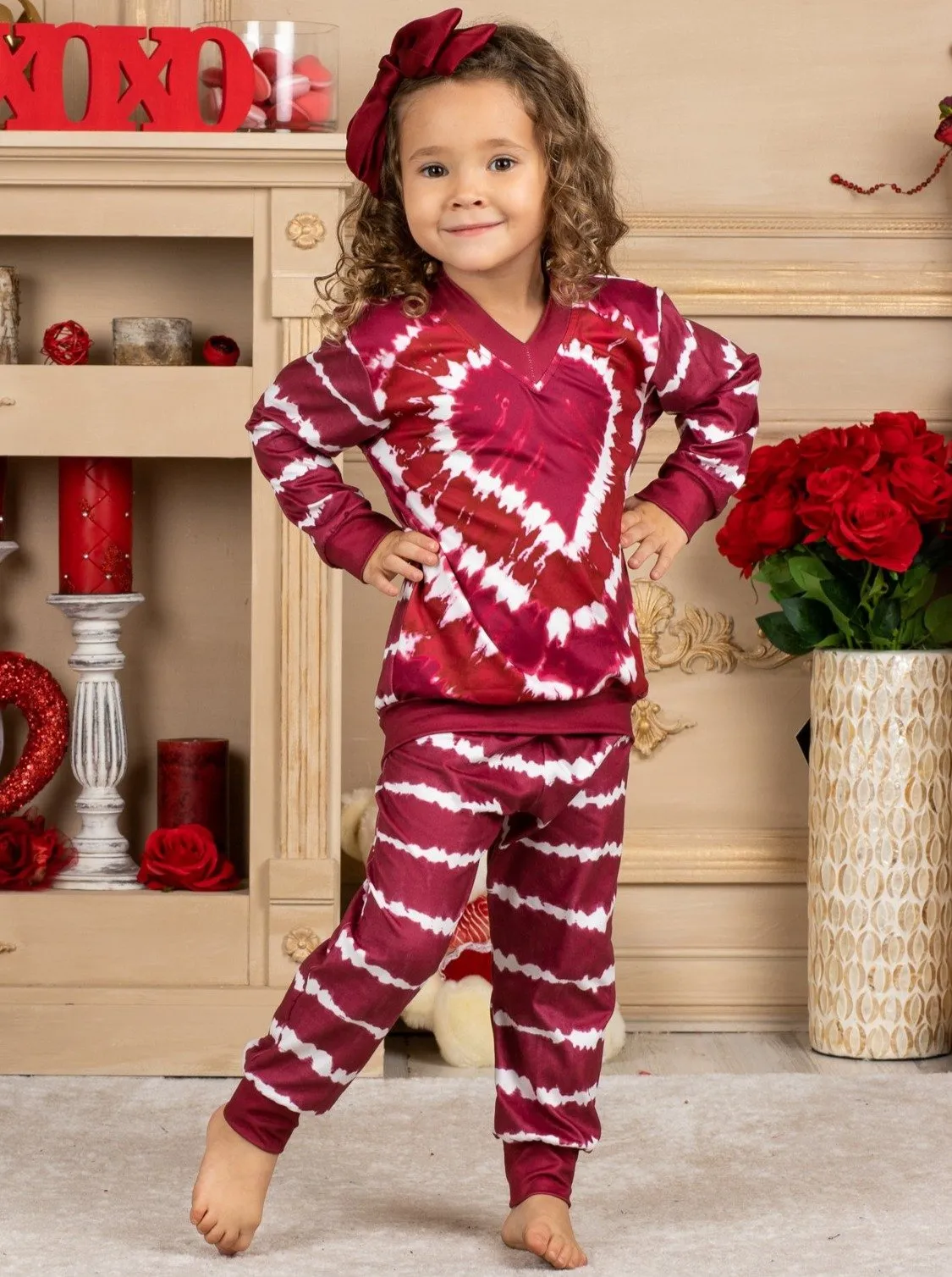 Mommy and Me I'm Bananas For You Loungewear Set