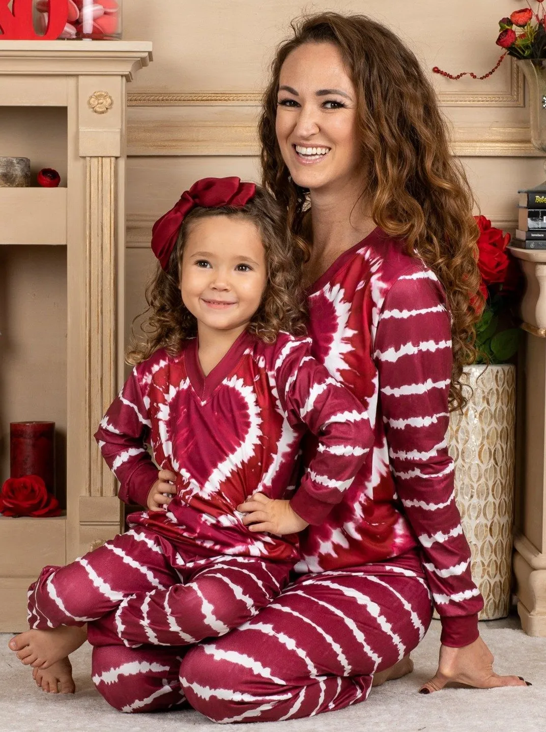 Mommy and Me I'm Bananas For You Loungewear Set