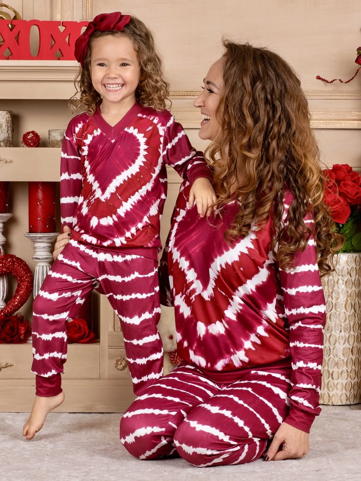 Mommy and Me I'm Bananas For You Loungewear Set