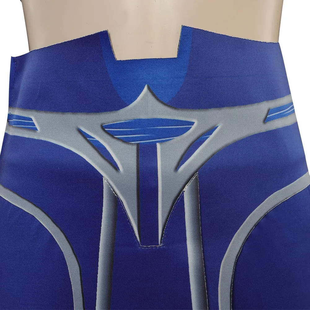 Mortal Kombat Kitana Cosplay Costume Outfits Halloween Carnival Suit