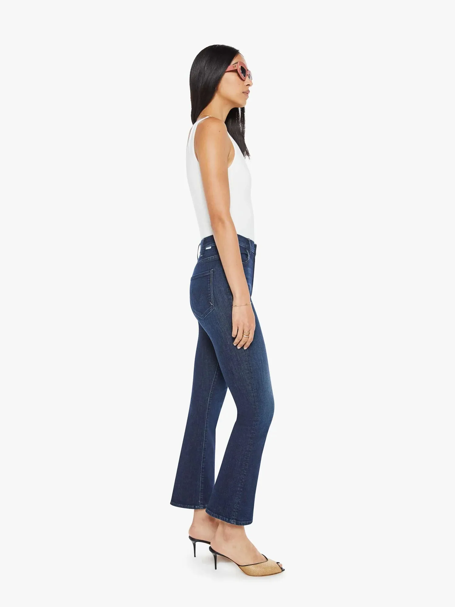 MOTHER  The Hustler Ankle Jeans