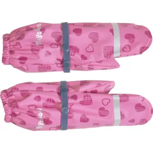Mud Glove with Fleece Lining Pink
