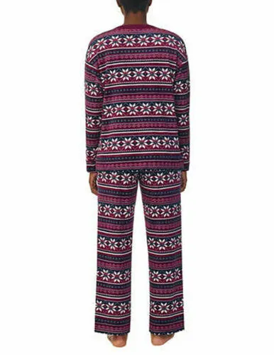 Nautica Women's 2 Piece Fleece Pajama Sleepwear Set