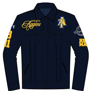 NC A&T SU |  Dark Navy Trucker DENIM