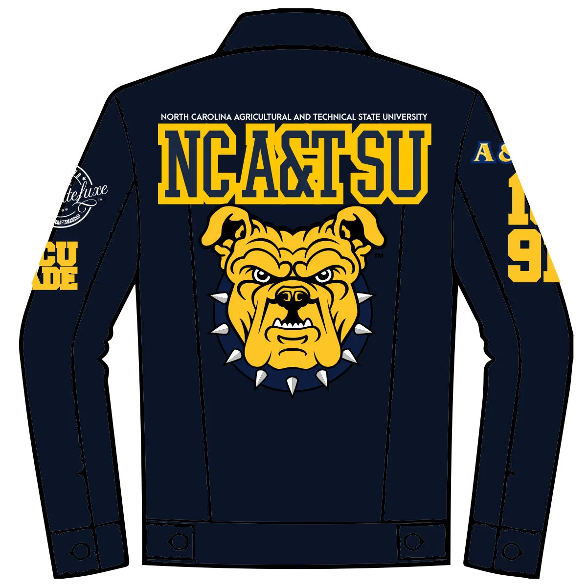NC A&T SU |  Dark Navy Trucker DENIM