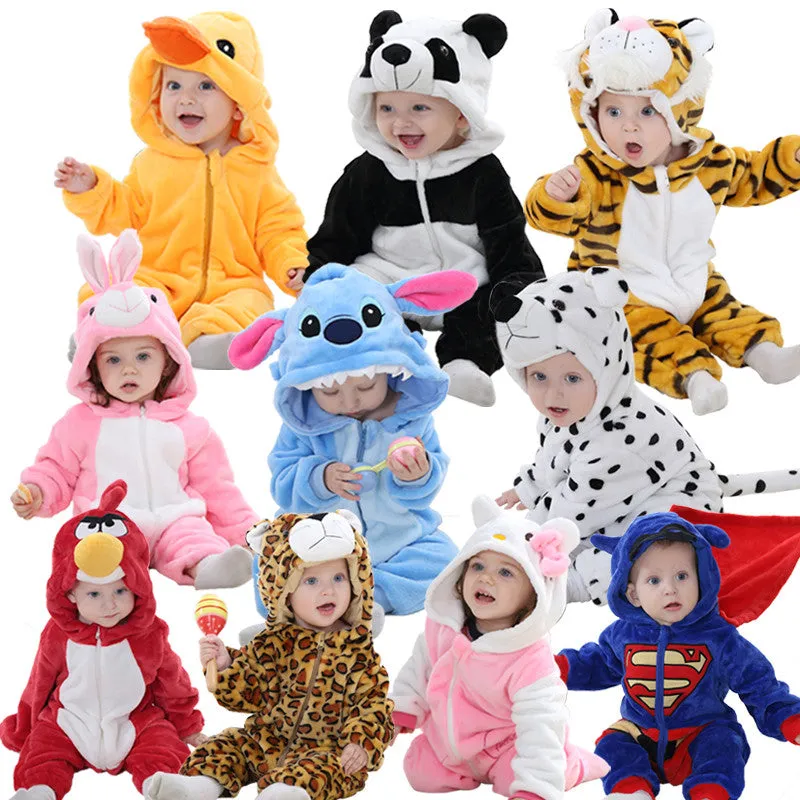 New Born Baby Cartoon Pajamas