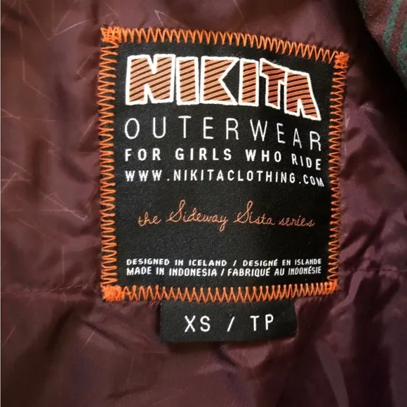 Nikita Outerwear Coat for Women Who Ride XSmall Southwest Print‎ wind proof