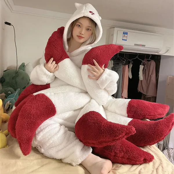 Nine Tail Fox Cute Pajamas yc25054