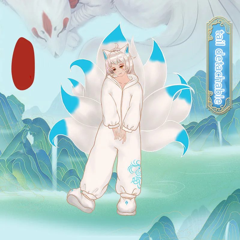 Nine Tail Fox Cute Pajamas yc25054