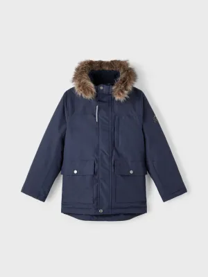NKMSNOW10 Outerwear - Dark Sapphire