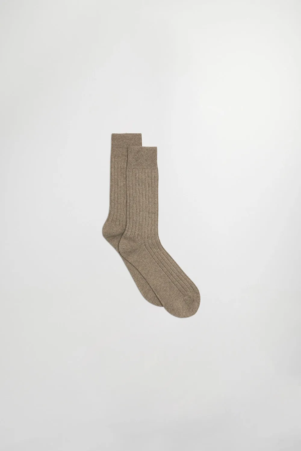 NN07 WOOL CASHMERE BLEND RIBBED SOCK TEN 9140
