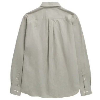 Norse Projects Algot Relaxed Cotton Linen Shirt Ivy Green