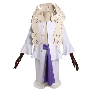One Piece Luffy Gear Fifth Nikaform Cosplay Costume Outfits Halloween Carnival Party Suit
