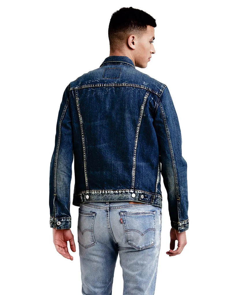 Original Trucker Denim Jacket Blue Indigo