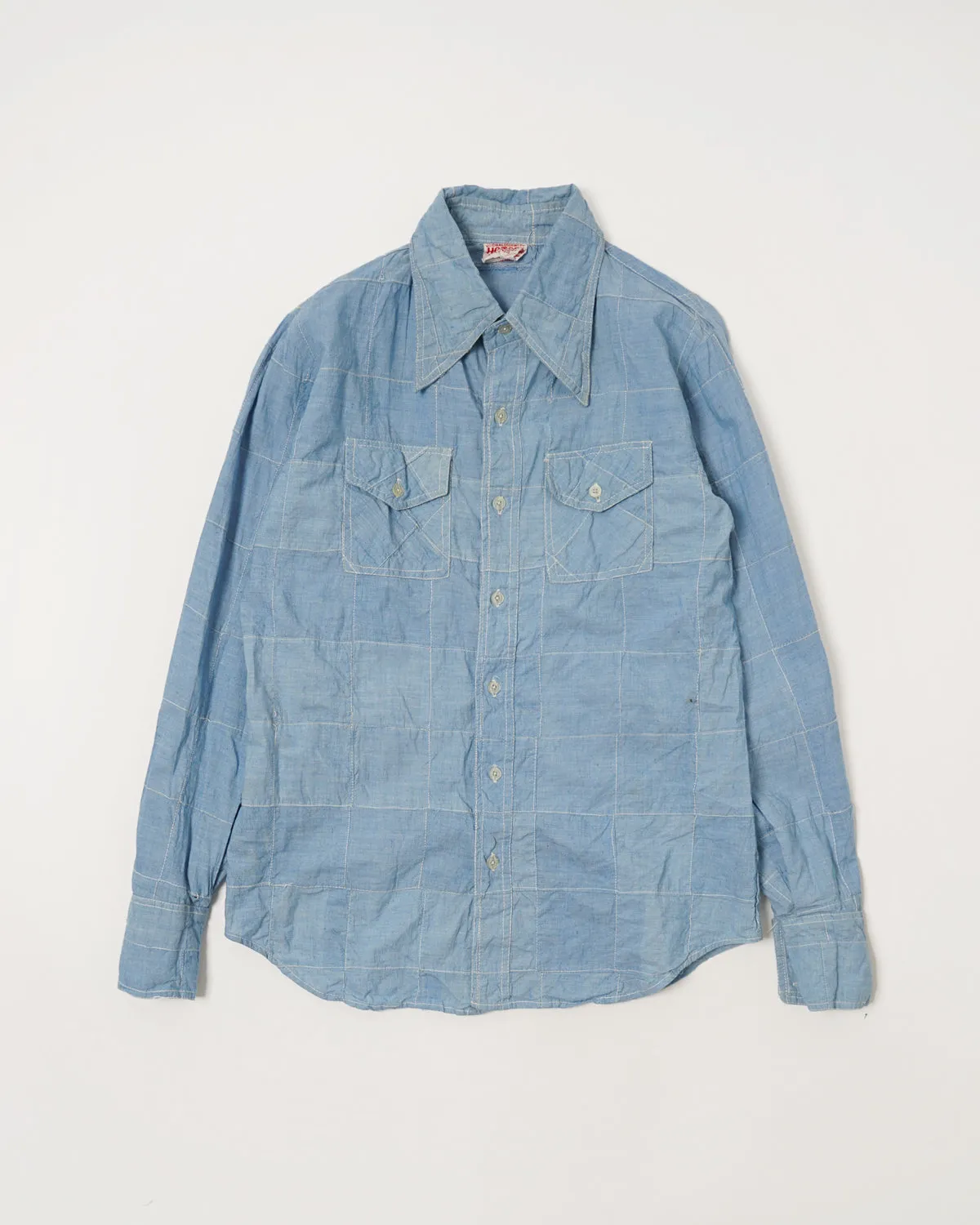 Patchwork Chambray Shirts