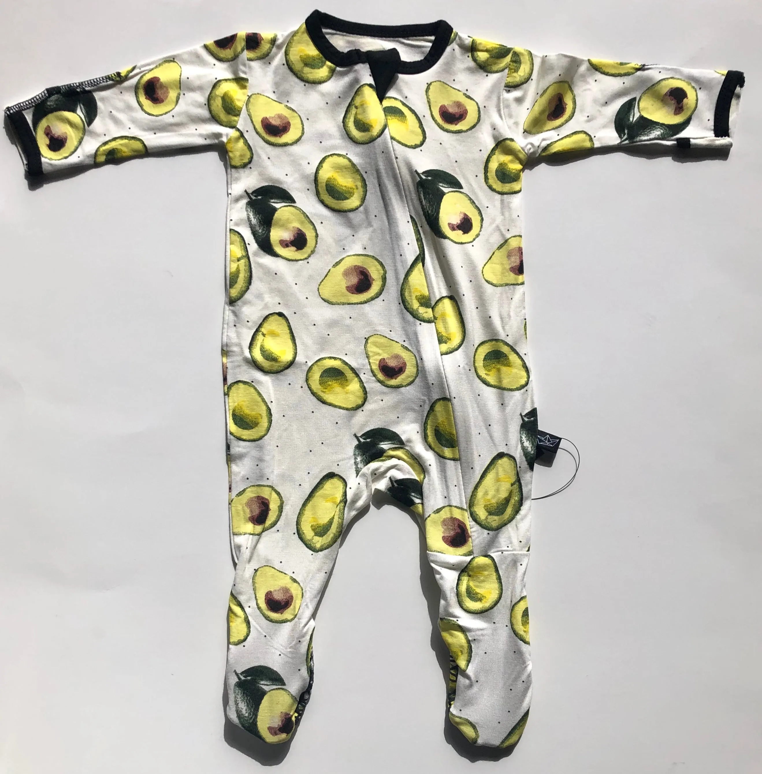 Peregrine Kidswear Avocado Premium Footie