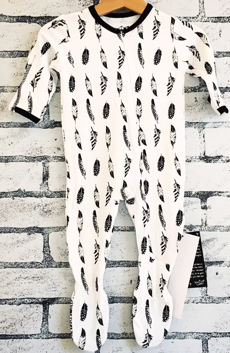 Peregrine Kidswear Feather Footie