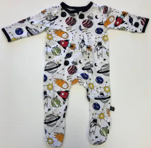 Peregrine Kidswear Space Doodle Premium Footie