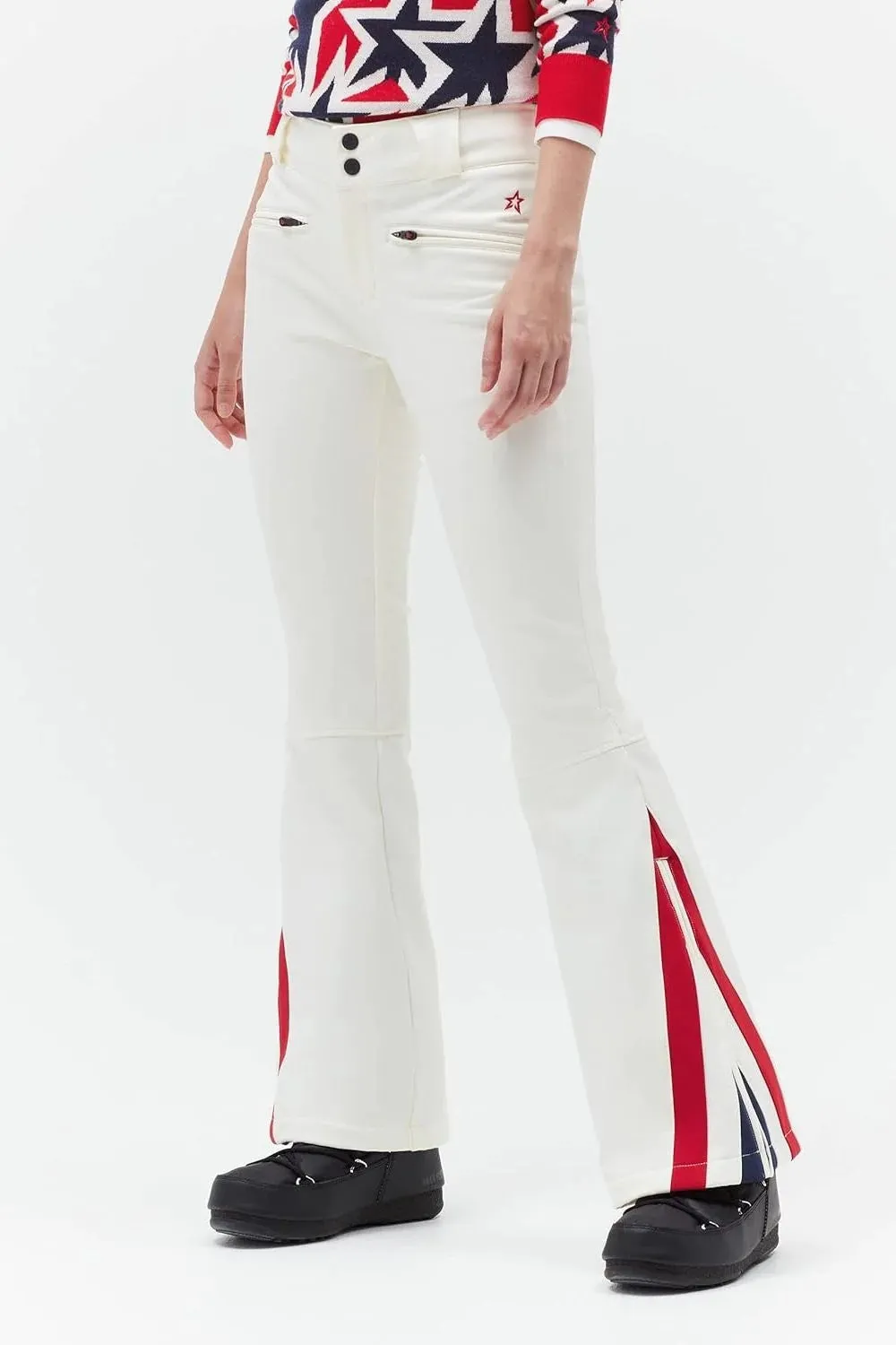 PERFECT MOMENT Chevron Flare Pant II