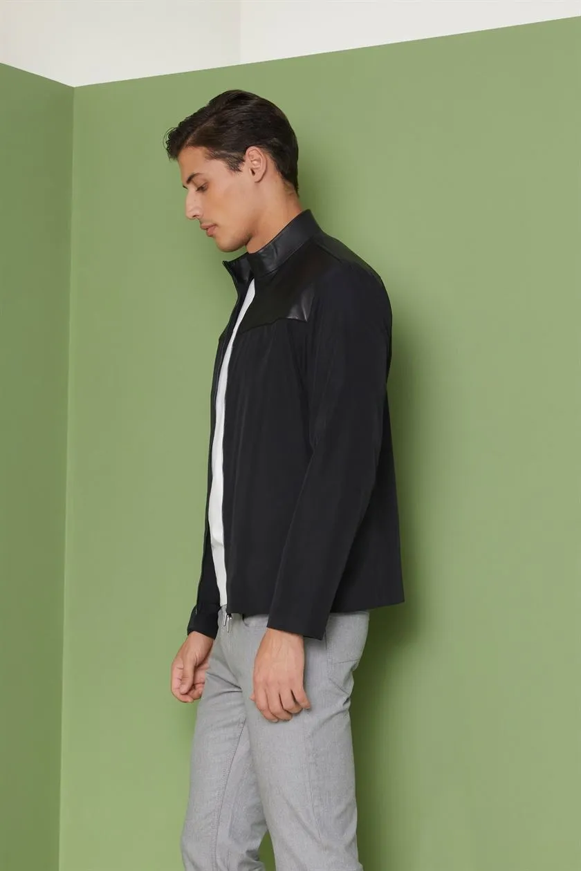 Perona   I   Mens -Outerwear-Fabric Jackets-Owen Pma-Fv21-47538-Black   AS8191