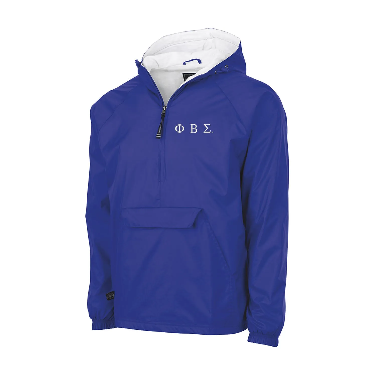 Phi Beta Sigma Flannel Lined Windbreaker - Letters