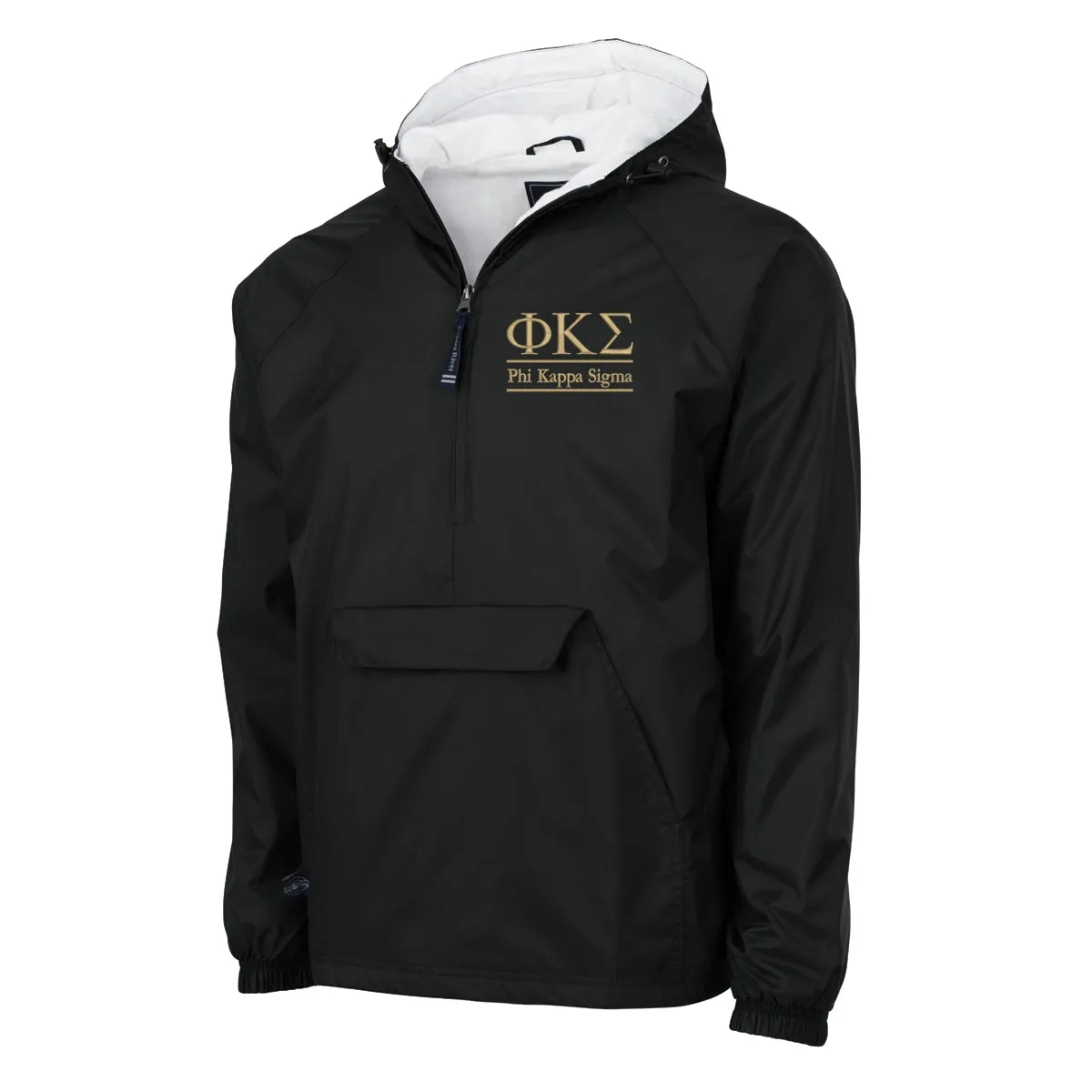 Phi Kappa Sigma Flannel Lined Windbreaker