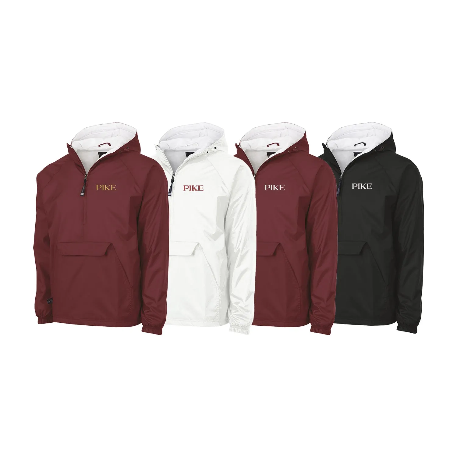 Pi Kappa Alpha Flannel Lined Windbreaker - PIKE