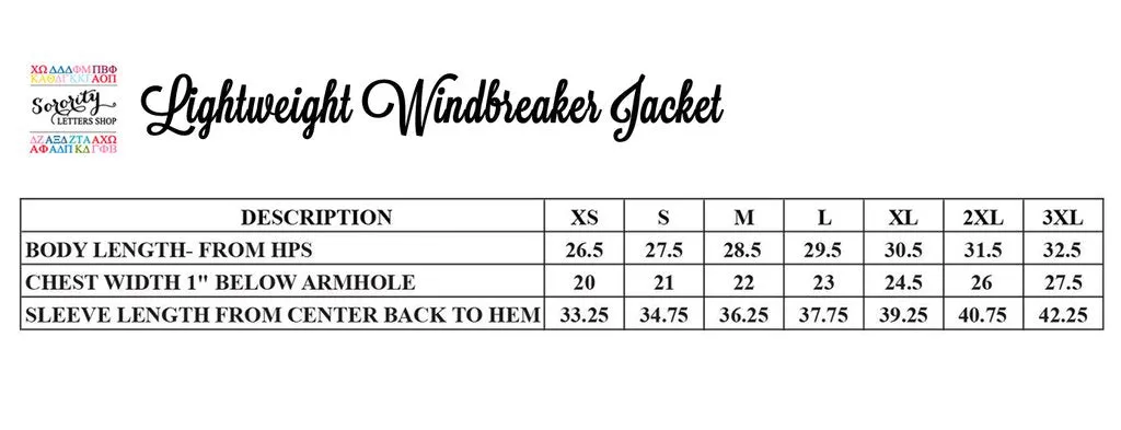Pi Kappa Alpha Windbreaker Jacket - PKA