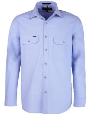 Pilbara Chambray Double Pocket Shirt