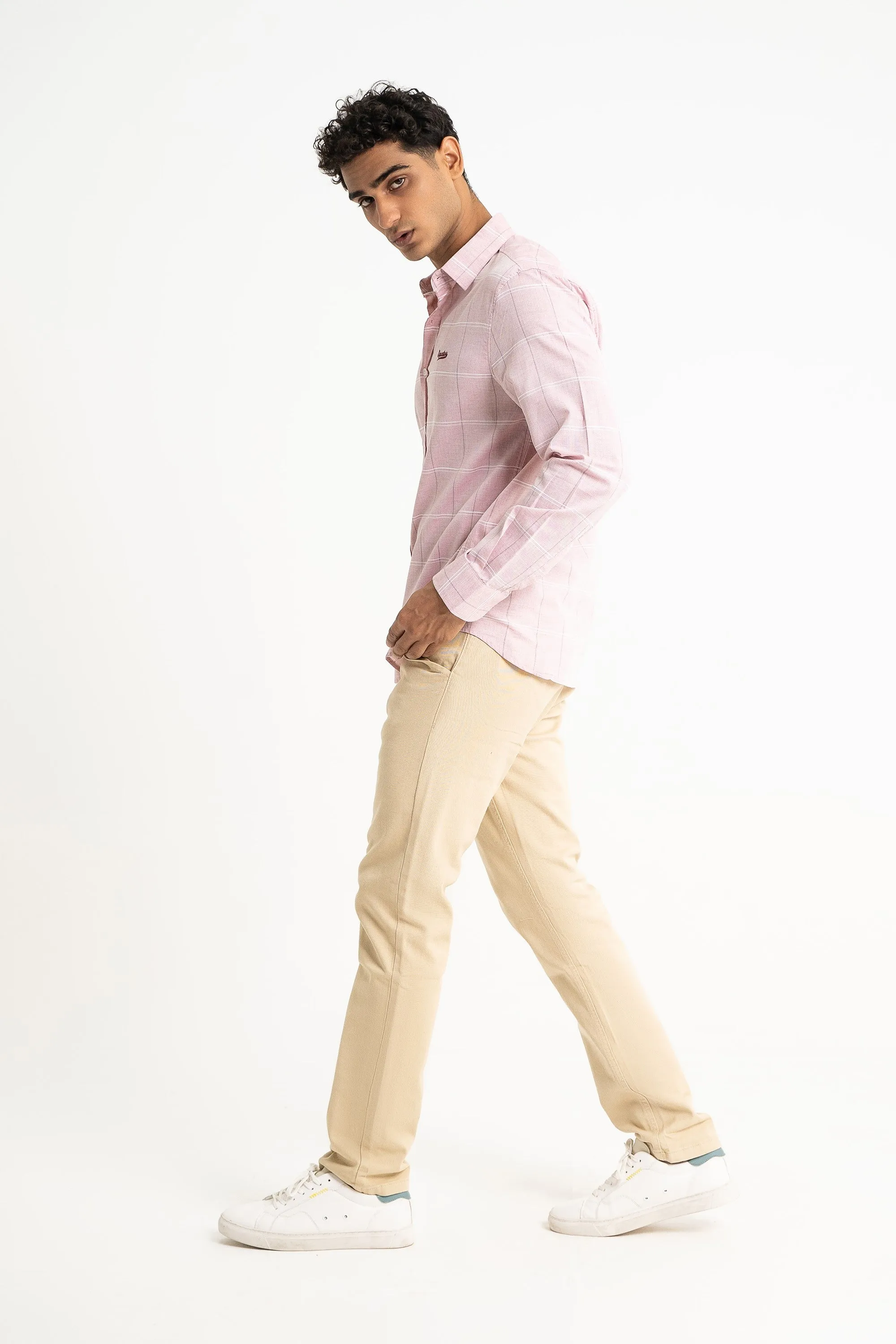 Pink Checkered Shirt
