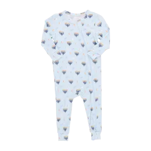 Pink Chicken Baby Bamboo Romper - Peaceful Hanukkah