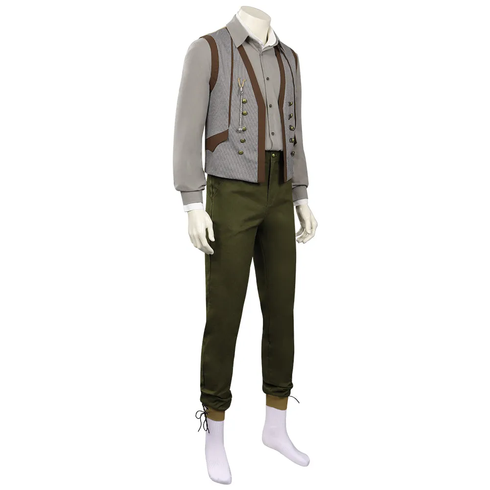 Pinocchio Old Carpenter Geppetto Cosplay Costume Outfits Halloween Carnival Suit