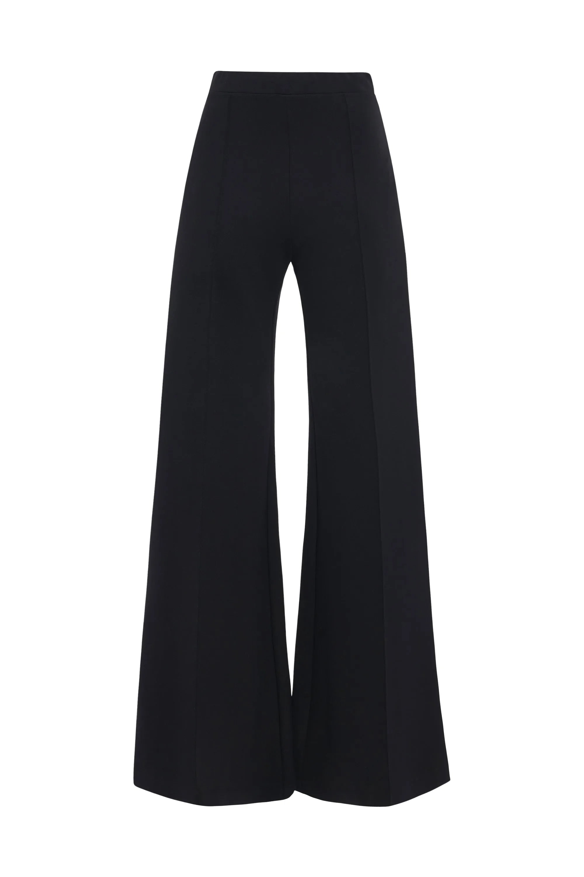 PINTUCK WIDE FLARE PANT