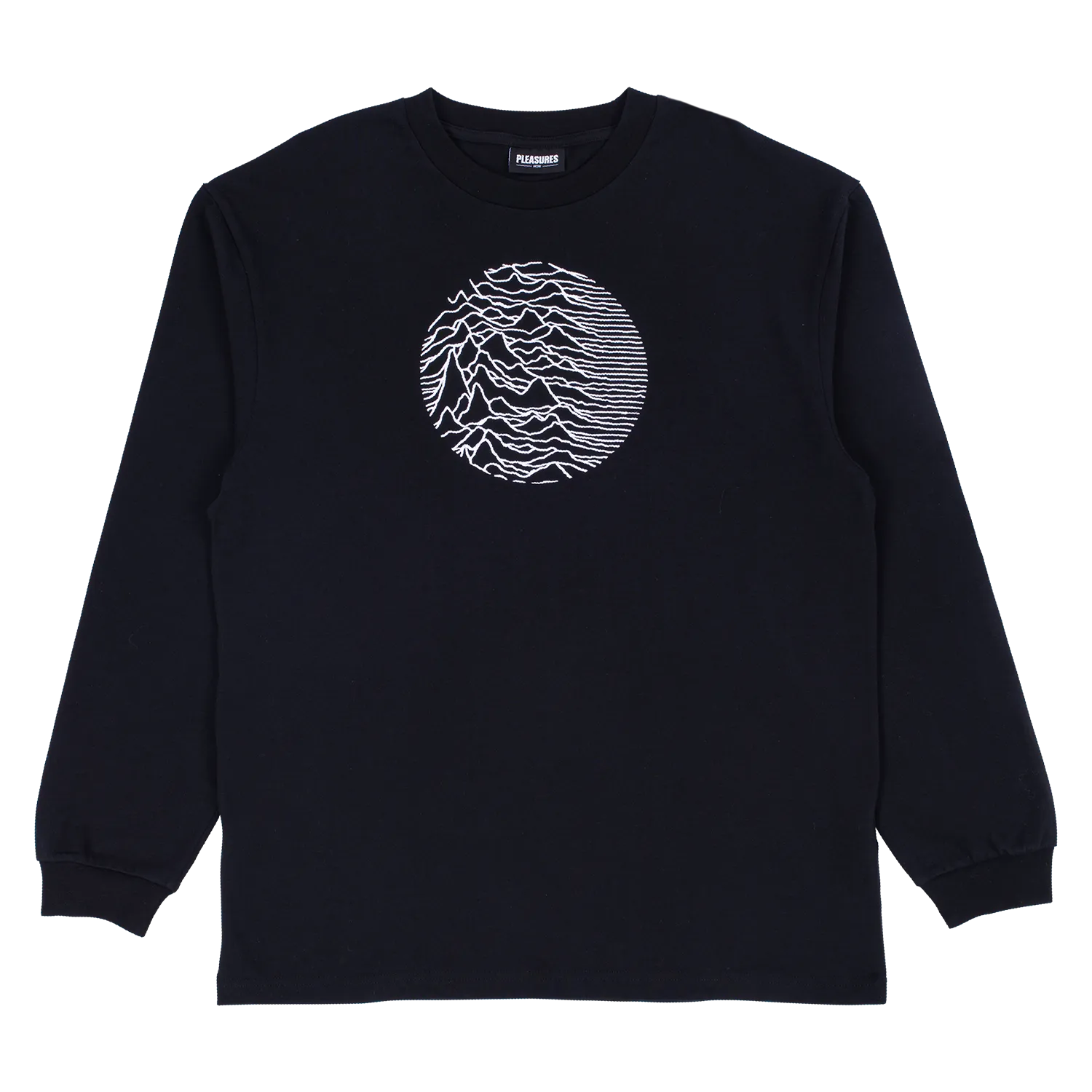 Pleasures x Joy Division Lost Control Heavyweight Long Sleeve (Black)