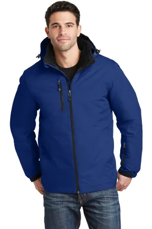 Port Authority Vortex Waterproof 3-in-1 Jacket. J332 Night Sky Blue/ Black