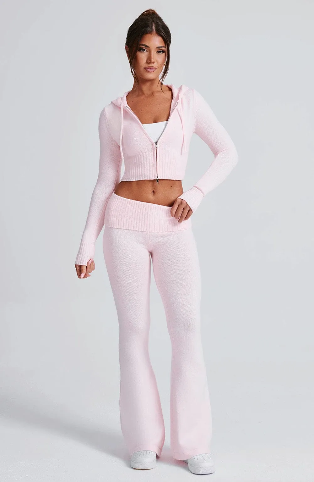 Portia Knit Pants - Pink