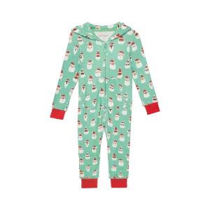Posh Peanut Santa Medley Pacci Hooded Playsuit
