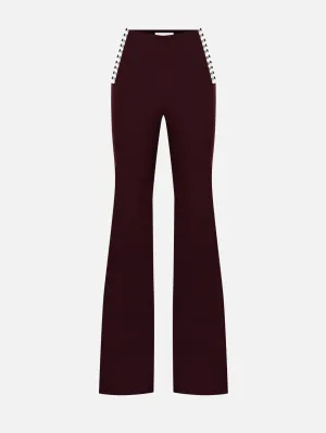 Power Trip Pants - Burgundy