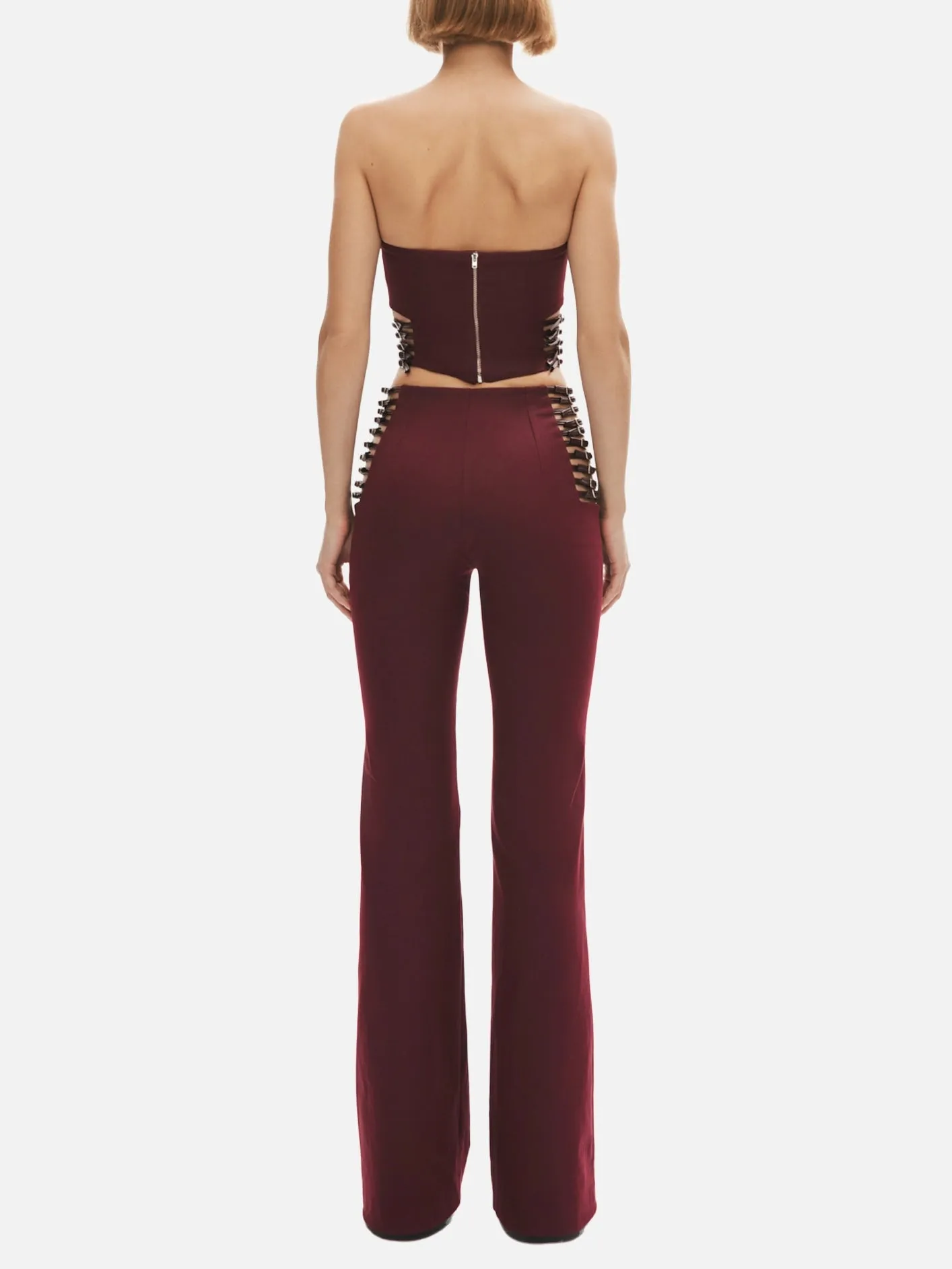 Power Trip Pants - Burgundy