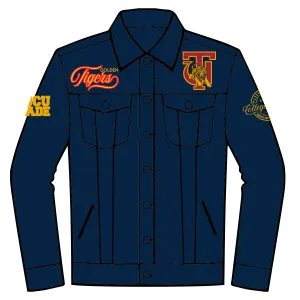 Pre Order ( Ship March 1st) TUSKEGEE UNIV. | Dark Trucker DENIM