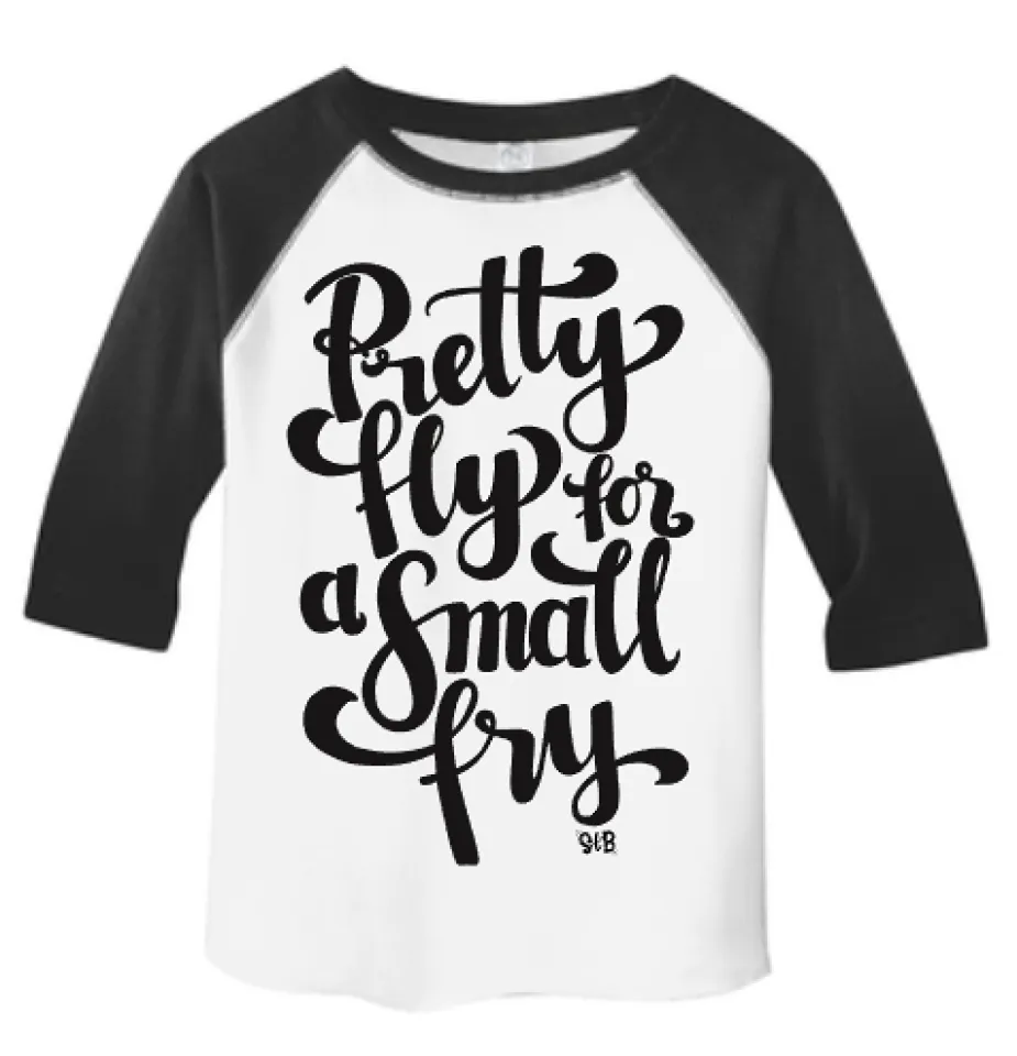 Pretty Fly For A Small Fry® Kid's Raglan